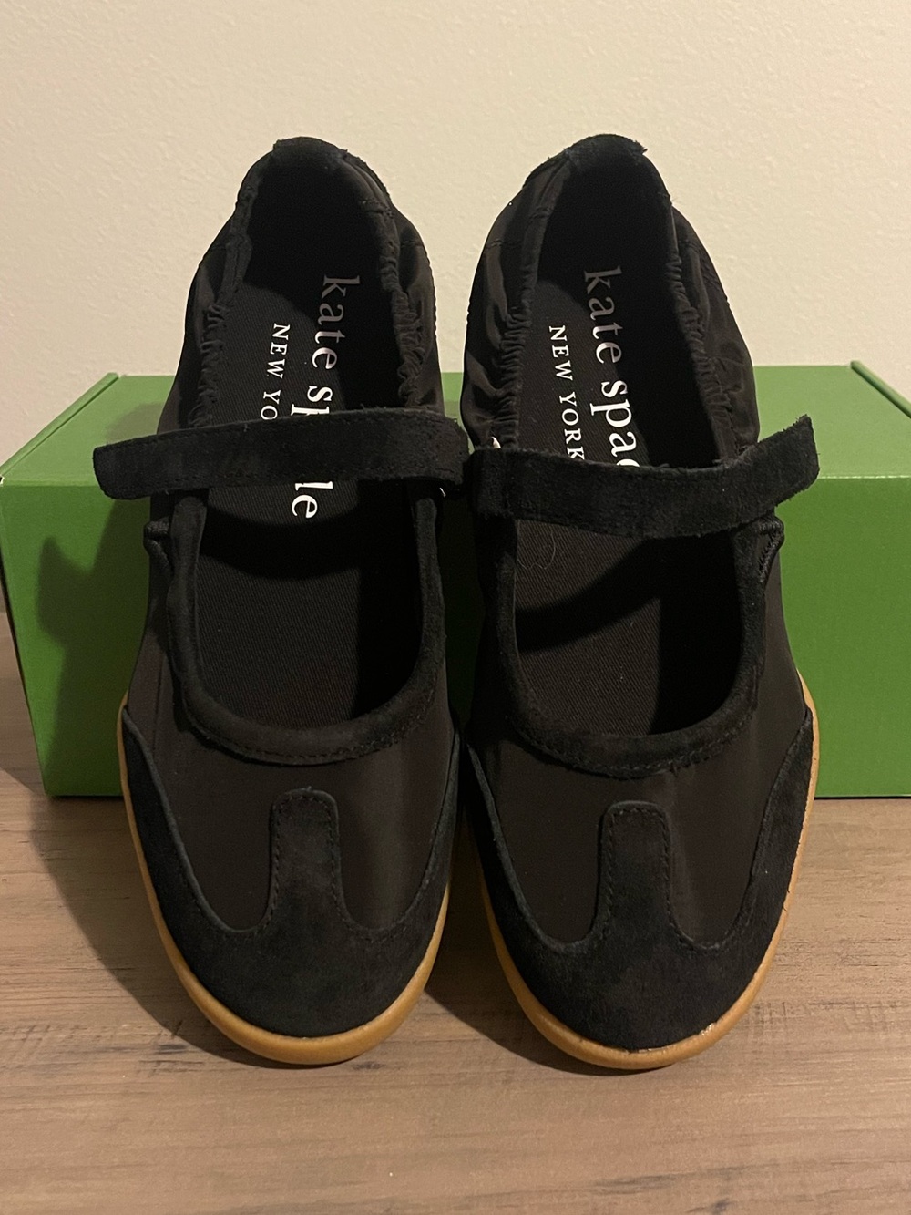 Kate Spade Black Mary Jane-Style Sneakers 👟 😍